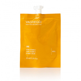 Recarga Crema Vitamina C sostenible de Vagheggi, cosmética natural