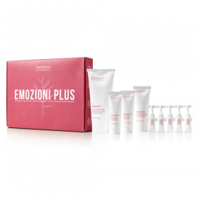 Kit profesional pieles sensibles e intolerantes Emozioni Plus de cosmética natural de Vagheggi