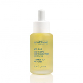 Booster corporal Aceite de Tasmania + Pimienta rosa de Vagheggi, cosmética natural