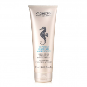After sun refrescante hidratante calmante. Línea cosmética Solar  de Vagheggi